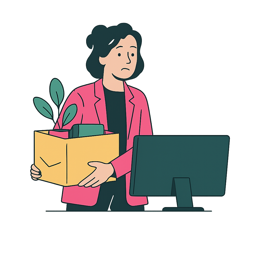 Ilustración de rotación laboral